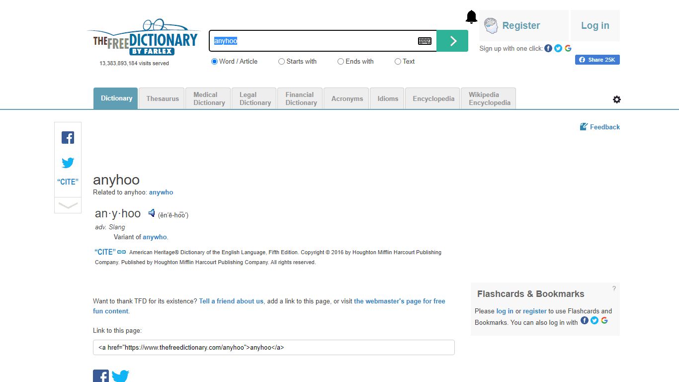 Anyhoo - definition of anyhoo by The Free Dictionary